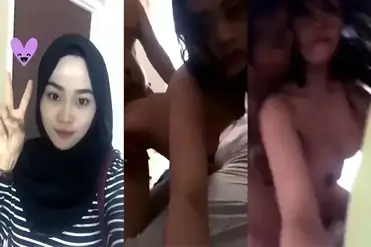 Jilbab Manis Ngesex di Hotel Pelarian Sesaat Lumer HD